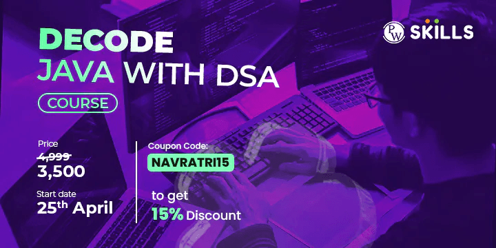 Decode Java with DSA Course
